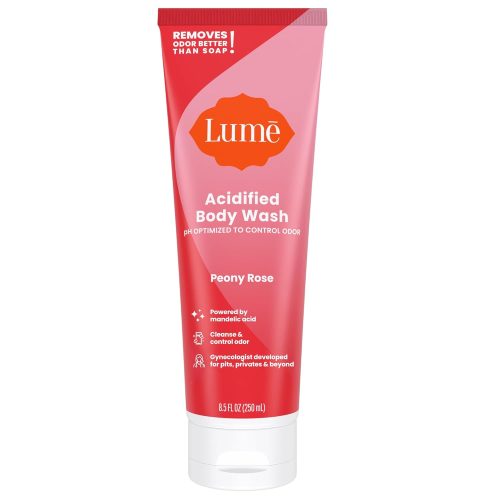 Lume Acidified Body Wash - 24 Hour Odor Control - Removes Odor Better than Soap